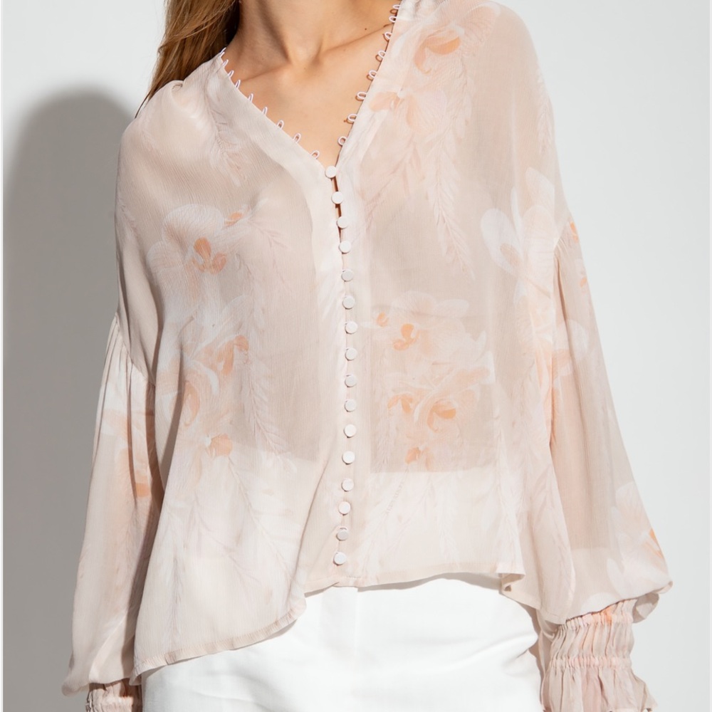 All Saints “Stella Mia” floral pattern top